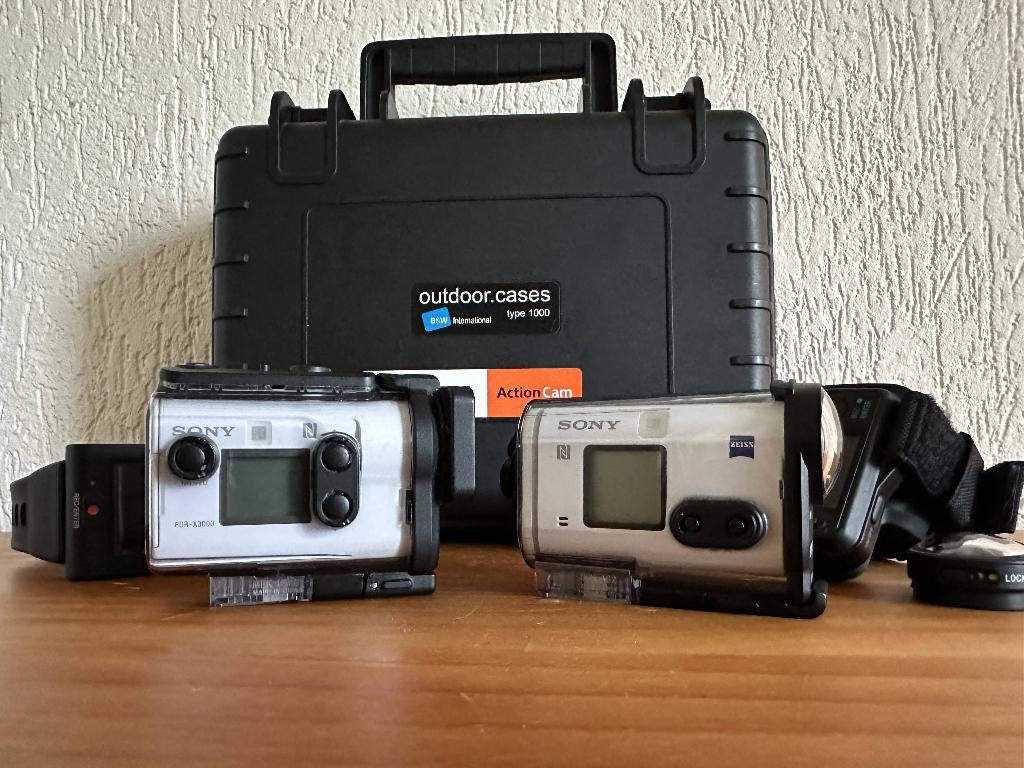 Sony Actioncam pakket, Audio, Tv en Foto, Actiecamera's, Ophalen of Verzenden, Zo goed als nieuw, Sony