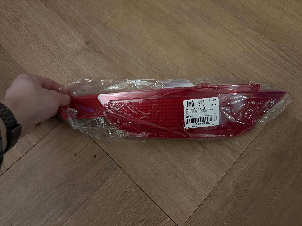 ABAKUS 017-60-875RHD Reflector rood voor FORD FIESTA, C-MAX, Ophalen of Verzenden, Nieuw, Ford