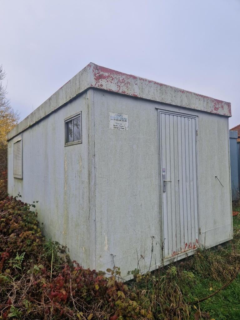 schaftkeet met aanrechtblad, Doe-het-zelf en Verbouw, Bouwketen en Schaftketen, Ophalen, Gebruikt