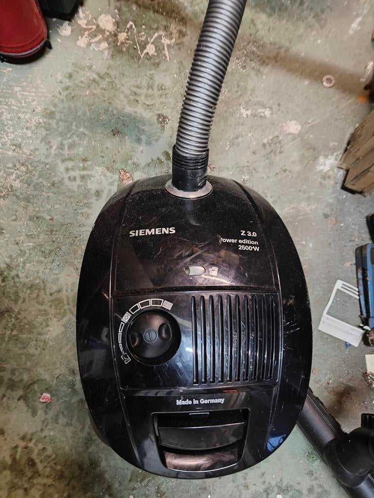 Siemens Z 3.0 power edition stofzuiger, Stofzak, Ophalen of Verzenden, 2000 watt of meer, M