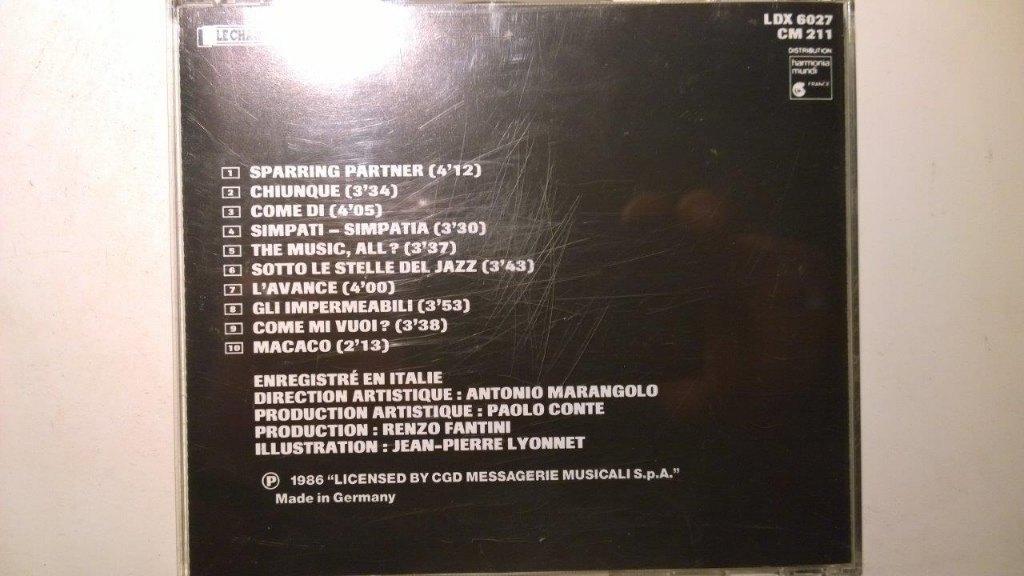 Paolo Conte - Come Di, Ophalen of Verzenden, 1980 tot heden, Zo goed als nieuw, Jazz