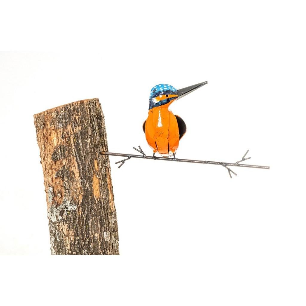 IJSVOGELTJE OP TAK STEKER - STREET ART - FAIRTRADE, Ophalen of Verzenden, Nieuw