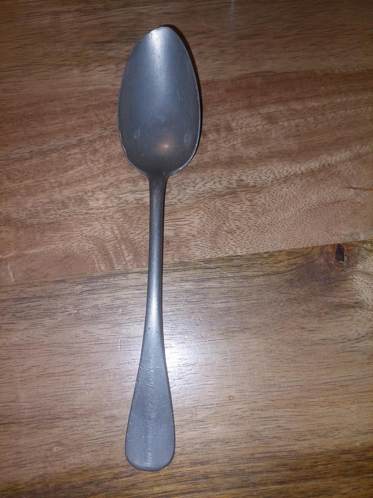Antieke Tinnen Lepel, Ophalen of Verzenden