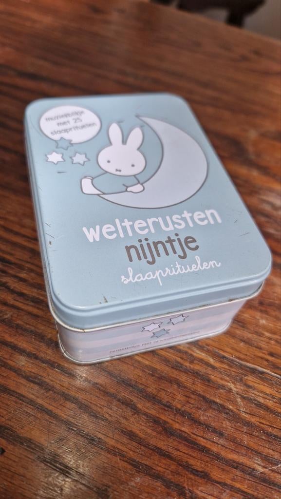 Muziekblikje Nijntje met 25 slaaprituelen, Ophalen of Verzenden, Zo goed als nieuw