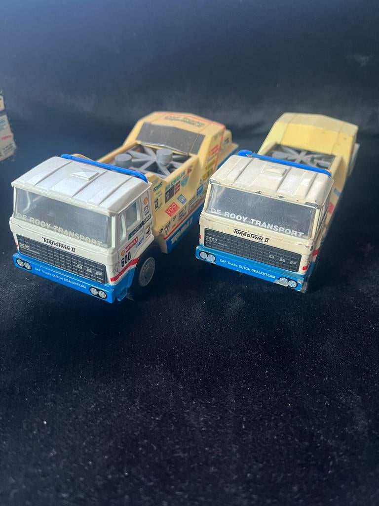 Dakar Kavel DAF Trucks Jan de Rooy 1983 t/m 1988!!, Hobby en Vrije tijd, Modelauto's | 1:50, Ophalen of Verzenden, Gebruikt, Bus of Vrachtwagen
