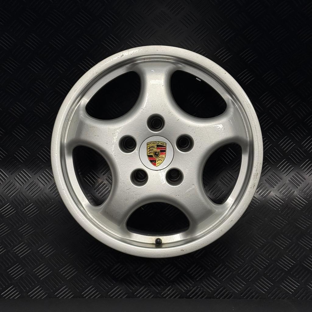 Porsche 911 Borbet Cup 1 velgenset, Auto-onderdelen, Banden en Velgen, Ophalen, Gebruikt, Velg(en), 17 inch