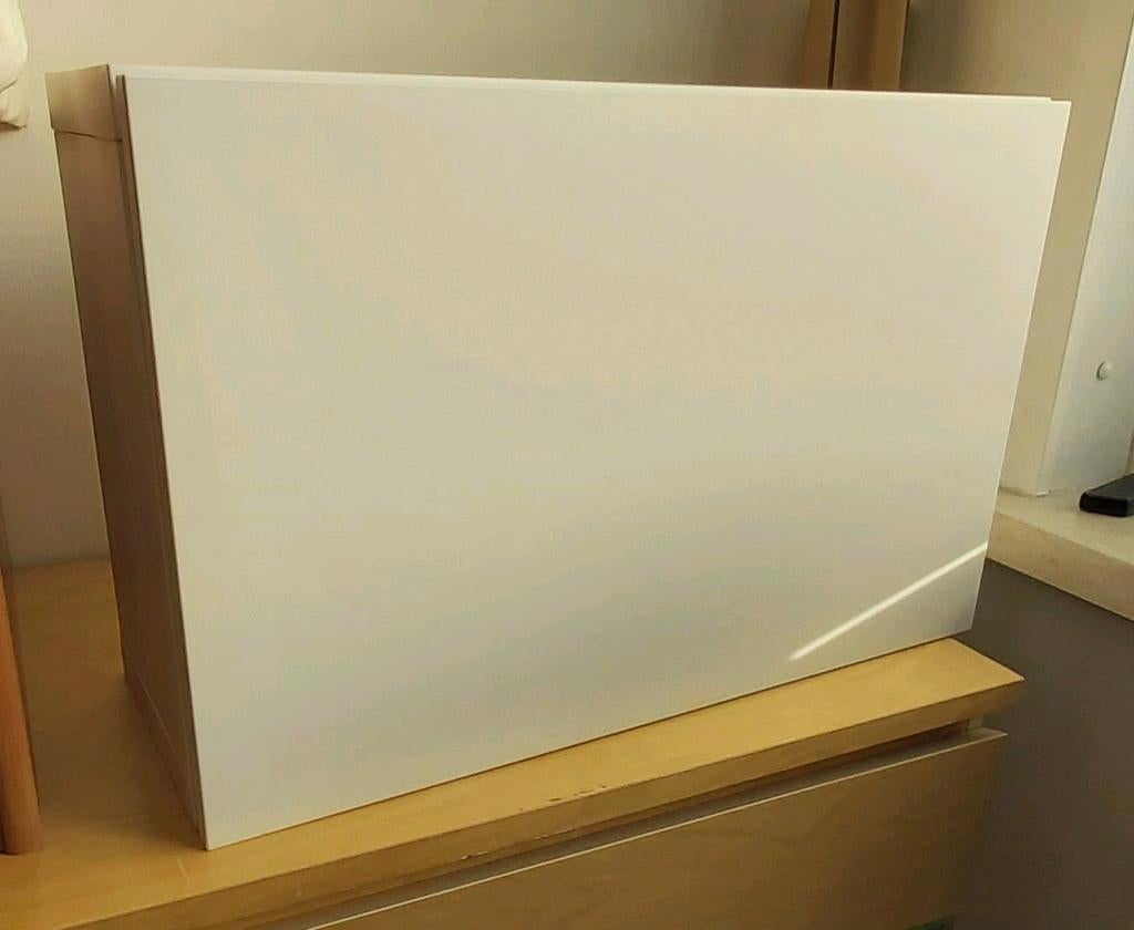 IKEA BESTA wandkast incl ophangrail, Ophalen, Gebruikt, Minder dan 150 cm, Minder dan 100 cm