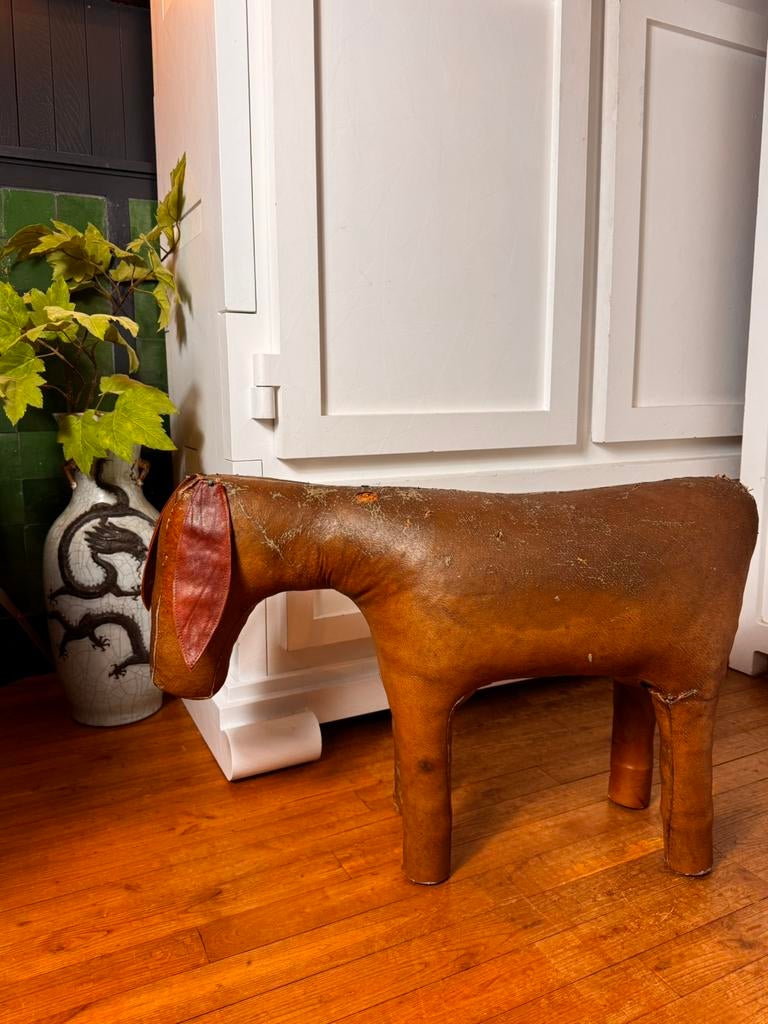 zeldzame Dimitri Omersa Liberty ezel donkey footstool object, Ophalen of Verzenden