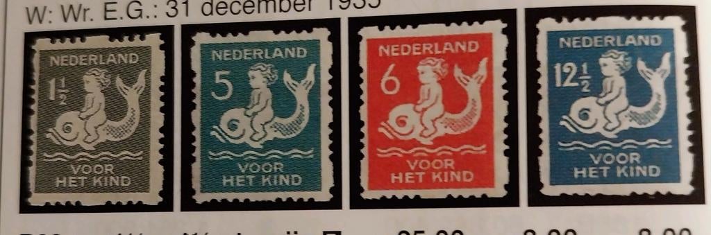 F86. 1929. Vierzijdige roltanding, ongebruikt., Ophalen of Verzenden