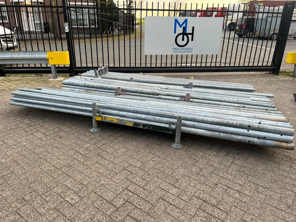 Flespaal/flespalen/verkeersbord paal kruis gebruikt 360/390, Ophalen, Gebruikt