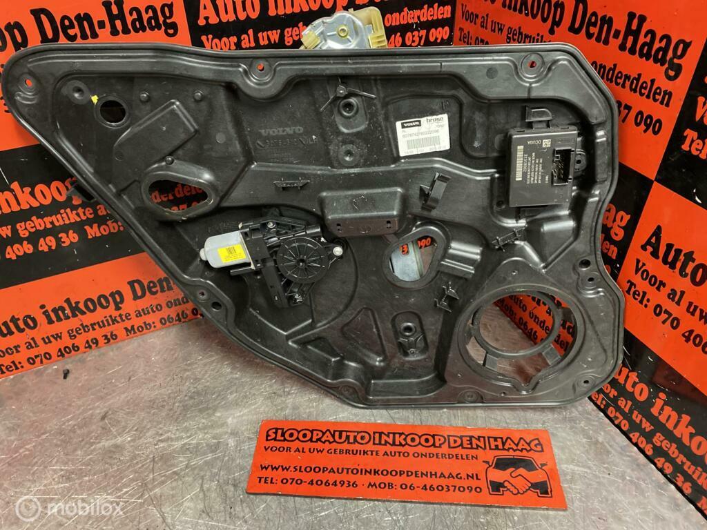 Volvo S60 V60 ('10-'17) Raammechanisme Linksachter + Motor, Ophalen of Verzenden, Gebruikt