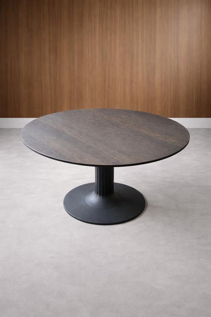 Leolux Columna 120cm, Huis en Inrichting, Tafels | Eettafels, Ophalen of Verzenden, Rond, 100 tot 150 cm, 100 tot 150 cm