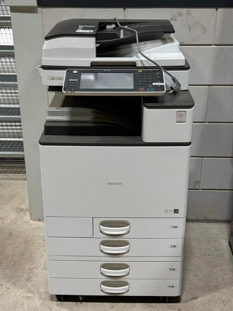 Ricoh MP C2003 kleurenkopieermachine/scanner, Zakelijke goederen, Kantoor en Winkelinrichting | Apparatuur en Telecommunicatie