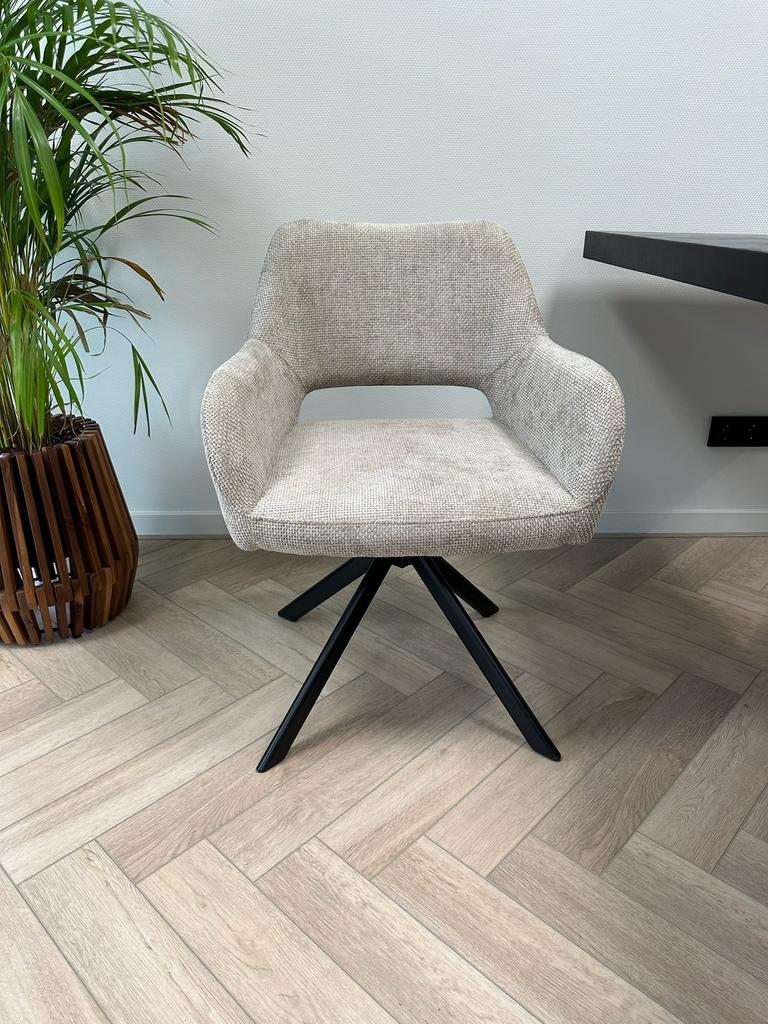 Eetkamerstoelen Draaibaar OUTLET - AMS Living ‼️, Overige kleuren, Nieuw, Ophalen of Verzenden, Vijf, Zes of meer stoelen
