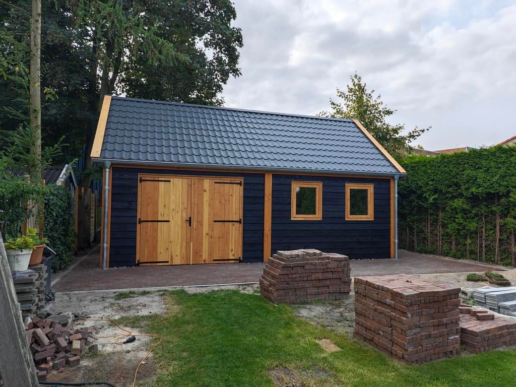 Bouwpakket overkapping veranda tuinhuis kap schuur carport, Ophalen of Verzenden, Nieuw, Overige typen