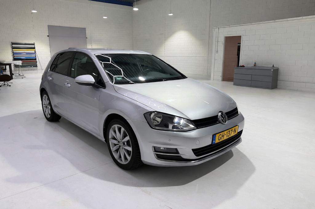 Volkswagen Golf 1.2 TSI | Highline | 5D | Zilver/Grijs | NAP, Auto's, Voorwielaandrijving, Euro 5, Zwart, 4 cilinders