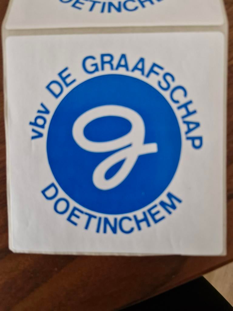 5501 Sticker De Graafschap, Verzamelen, Ophalen of Verzenden, Zo goed als nieuw