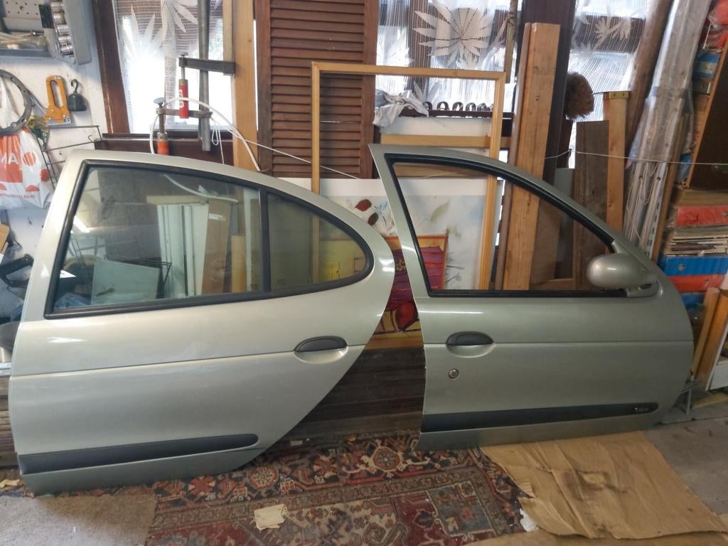 Klok gave portieren Renault Megane, Gebruikt, Ophalen of Verzenden, Achter, Renault