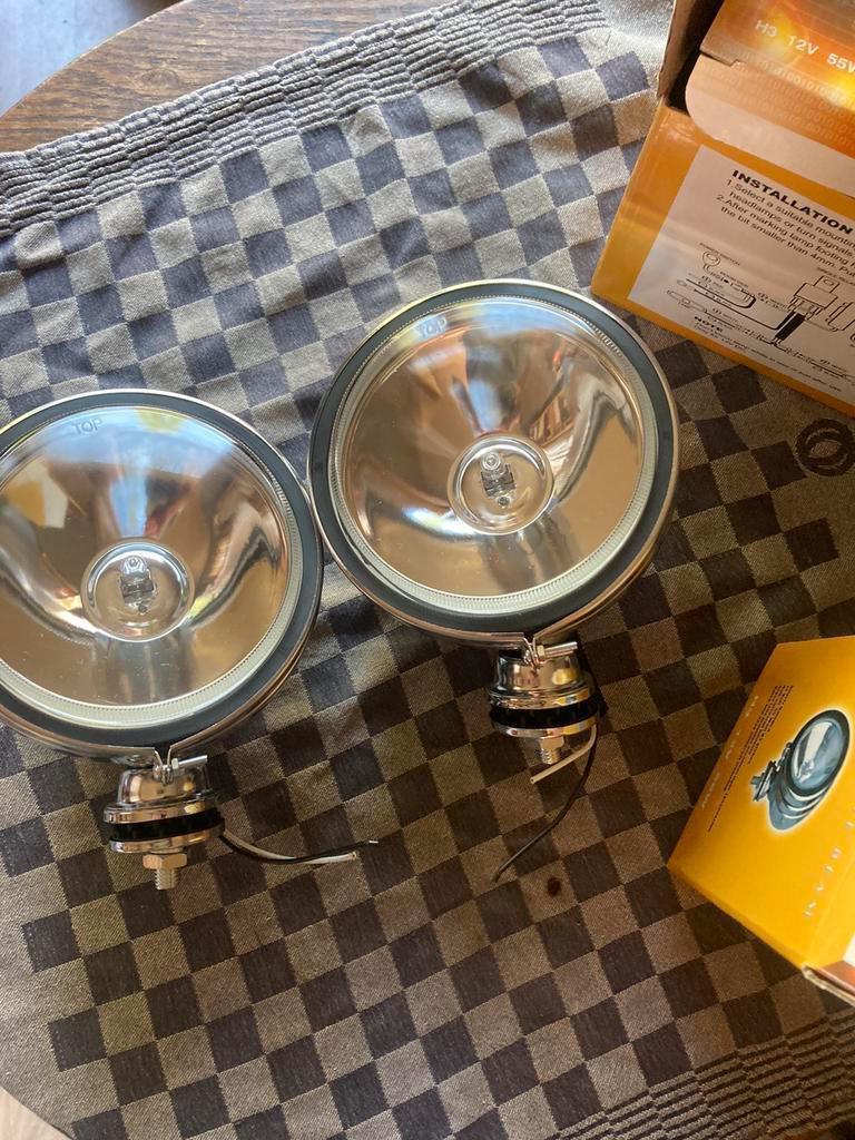 Oldtimer 2 verstralers diameter 15 cm, Auto-onderdelen, Ophalen of Verzenden, Nieuw