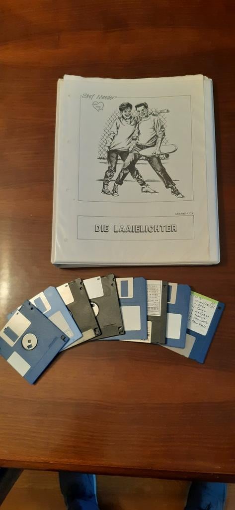 Ordner Met veel bladmuziek en diskettes, Ophalen of Verzenden