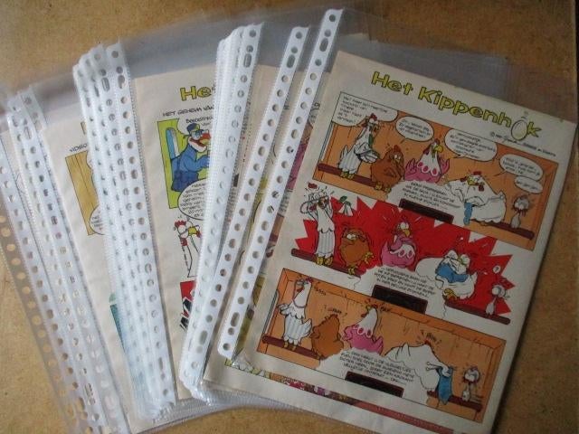 adv7467 uitgeknipte het kippenhok paginas, Eén stripboek, Ophalen, Gelezen