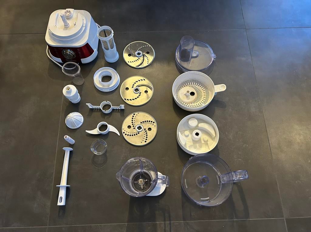 Moulinex mastercheff 5000 keukenmachine, Ophalen of Verzenden, Gebruikt