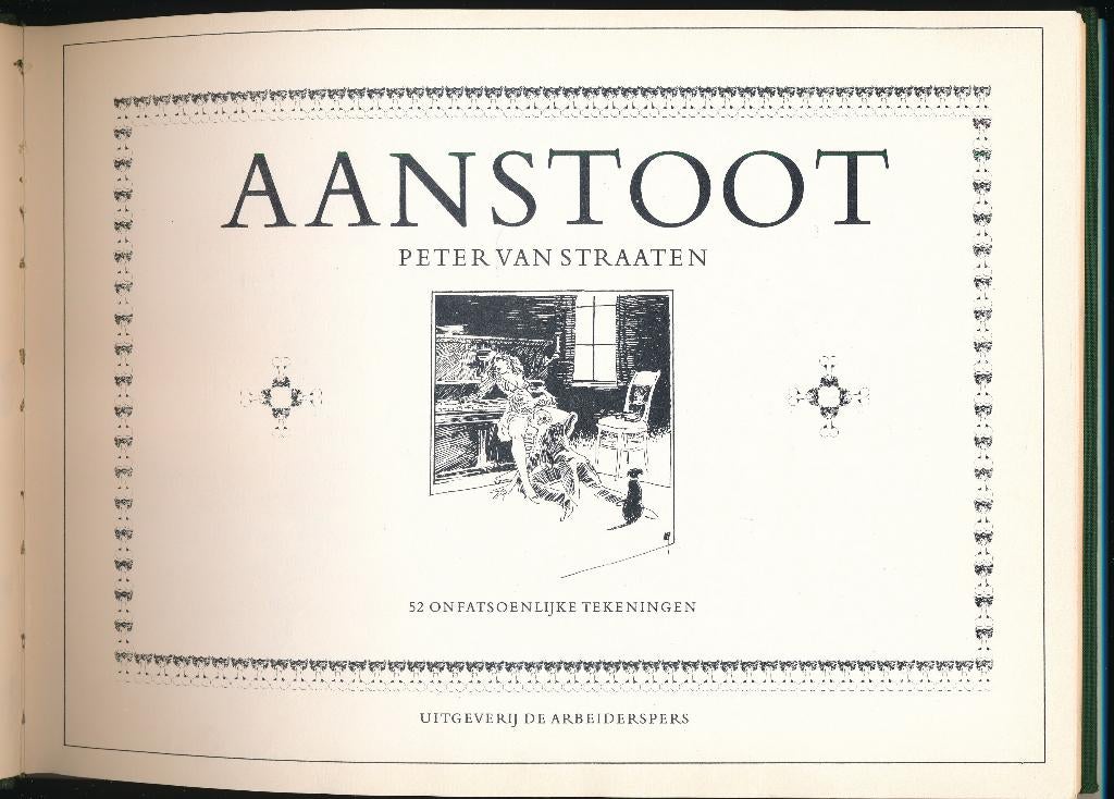 Peter van Straaten - Aanstoot, Gelezen, Cartoons, Ophalen of Verzenden, Peter van Straaten