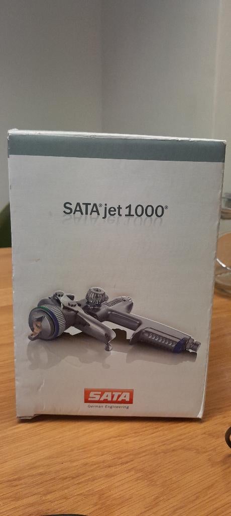 sata jet 1000, Ophalen, Nieuw, Grijs, Lak
