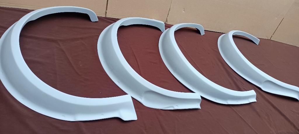 Voor VW Golf 2 Jetta 2 fender flares  3 D voomeran look, Volkswagen, Ophalen of Verzenden, Bumper, Nieuw