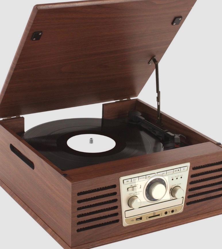 Platenspeler Bigben TD95 met usb, Audio, Tv en Foto, Platenspelers, Gebruikt, Automatisch, Platenspeler, Ophalen