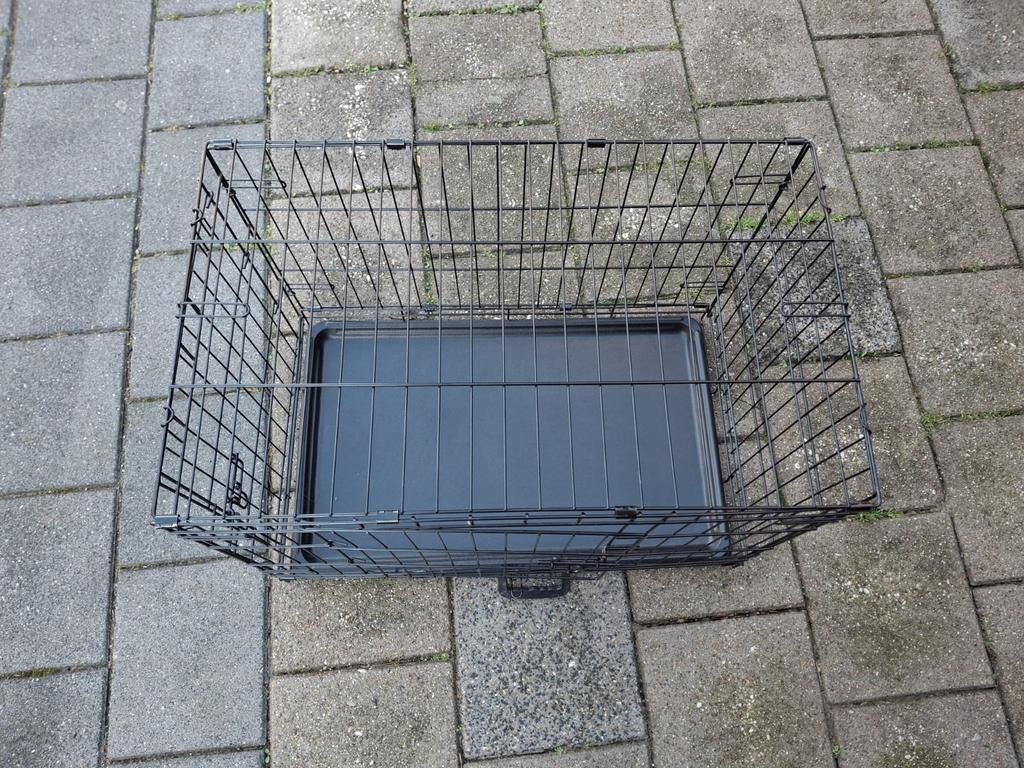 Hondenbench, Dieren en Toebehoren, Hondenhokken, Ophalen, Minder dan 65 cm, Zo goed als nieuw, Minder dan 75 cm