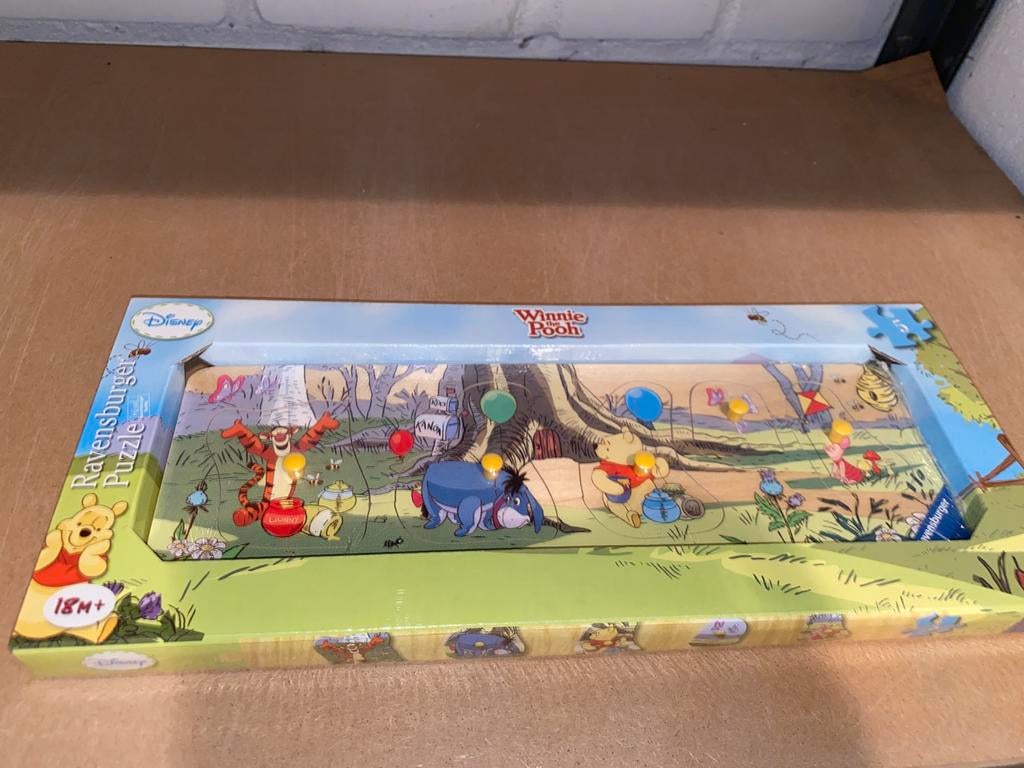 Winnie the Pooh Houten Puzzel – Ravensburger, Verzenden, Minder dan 10 stukjes, Nieuw, 6 maanden tot 2 jaar