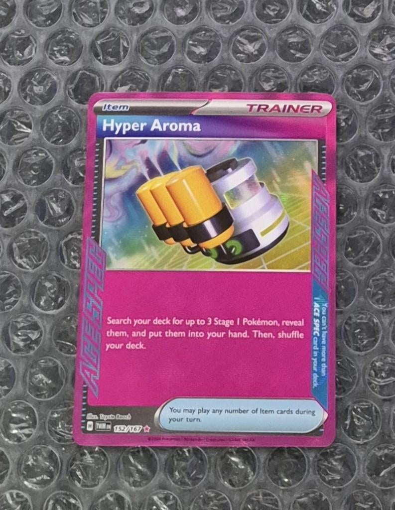 Hyper Aroma 152/167 Twilight Masquerade TWM Ace Spec, Ophalen of Verzenden, Zo goed als nieuw, Losse kaart, Foil