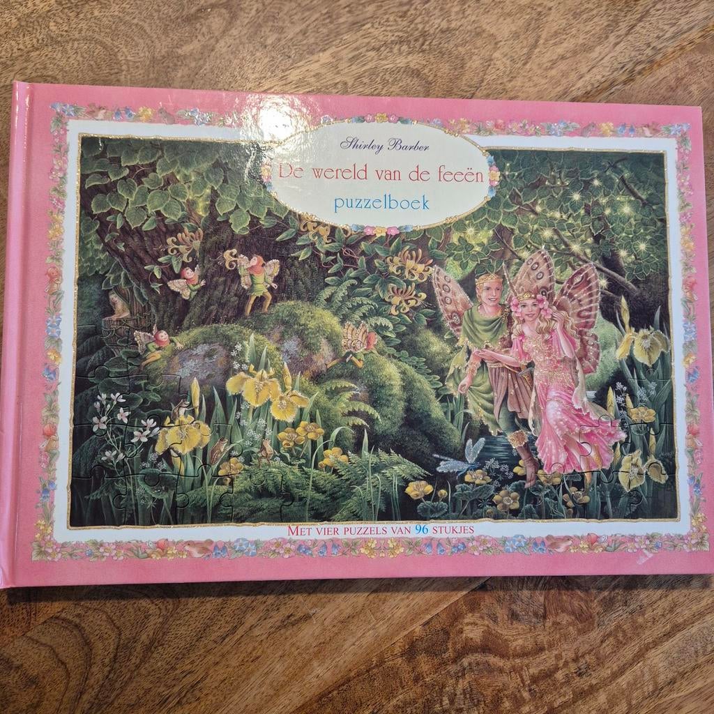 De wereld van de feeën puzzelboek, Ophalen of Verzenden, Zo goed als nieuw, Shirley Barber, Sprookjes