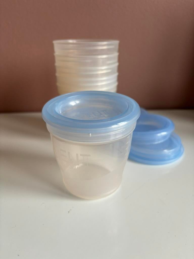 Avent voedings bakjes borstvoeding hapjes, Ophalen of Verzenden, Gebruikt, Overige typen