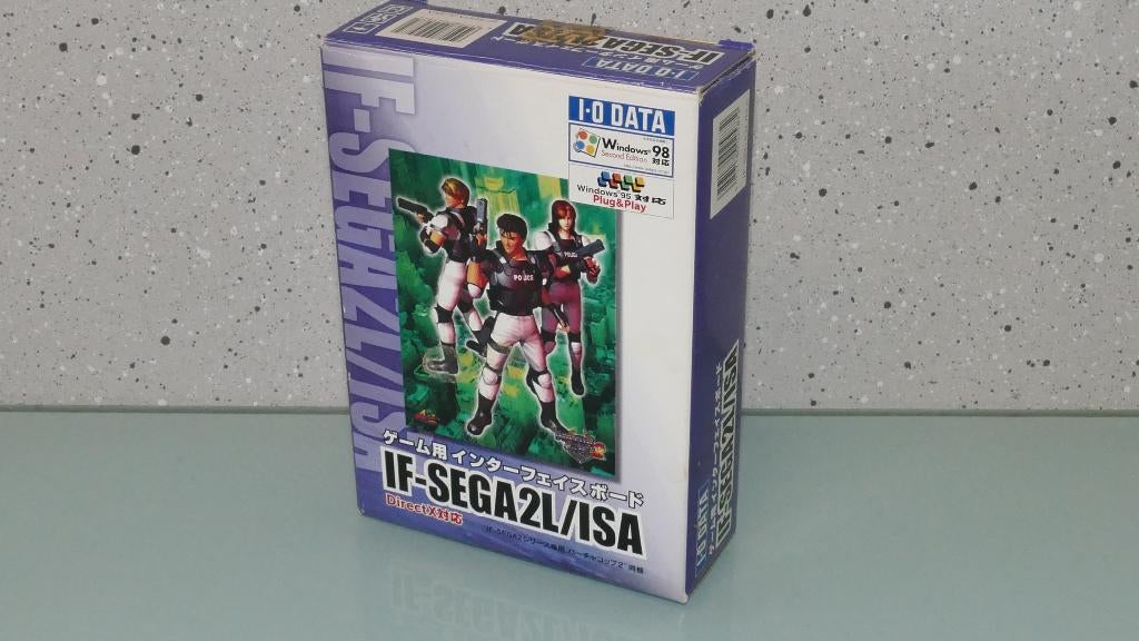 I-O DATA IF-SEGA2L/ISA | interfacekaart | Virtua Cop 2, Computers en Software, Vintage Computers, Ophalen of Verzenden