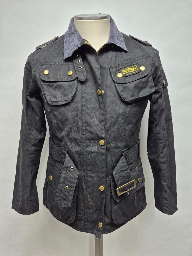 Barbour dames wax jas, maat 36. Nieuw!, Barbour, Zwart, Maat 42/44 (L), Ophalen of Verzenden