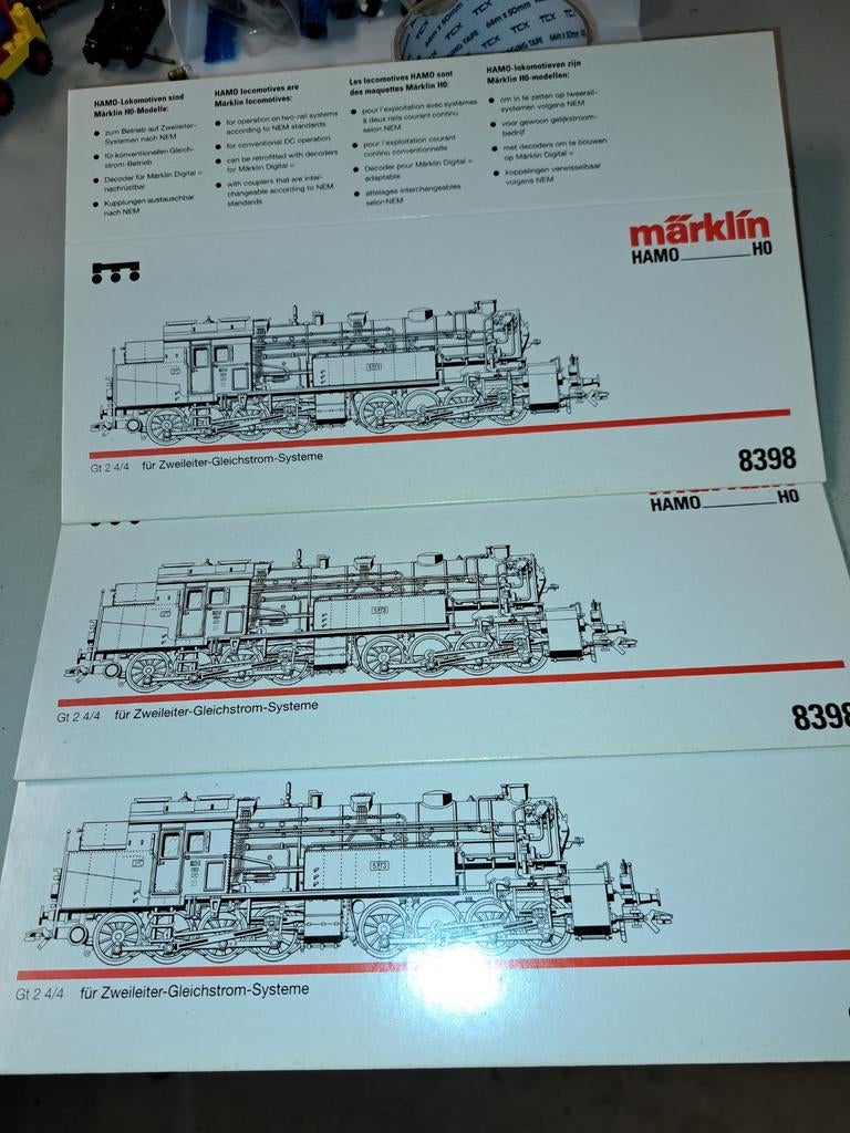 Marklin mooie schuifdoos deksel 3303, Wisselstroom, Locomotief, Ophalen of Verzenden, Zo goed als nieuw