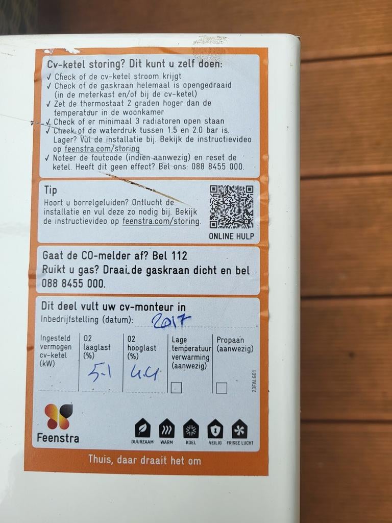 ATAG Combi Ketel TY28E00H I28EC - Goed Onderhouden, Ophalen of Verzenden