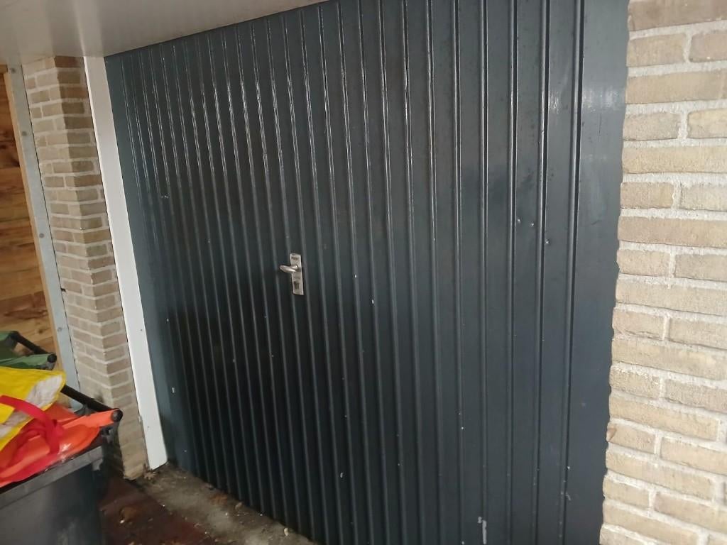 Kanteldeur garage ijzer, Ophalen, Gebruikt, Garagedeur, Metaal