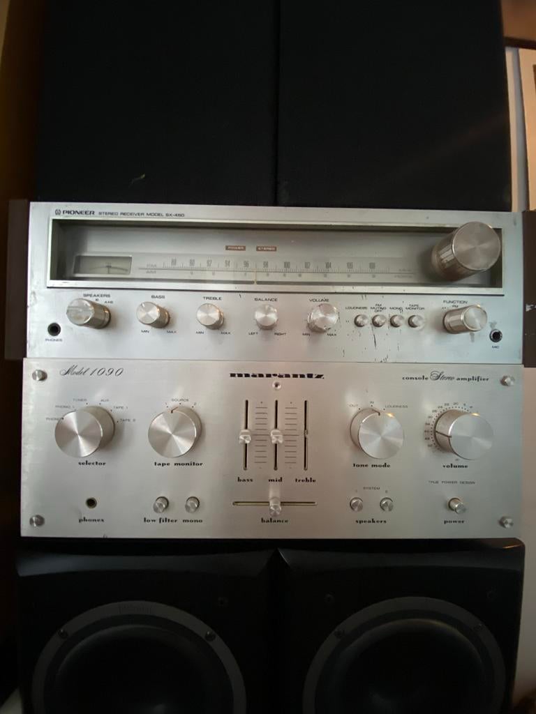 Vintage Audio Set: Marantz, Pioneer, KEF, Quad, Audio, Tv en Foto, Versterkers en Receivers, Marantz, Gebruikt, Ophalen of Verzenden