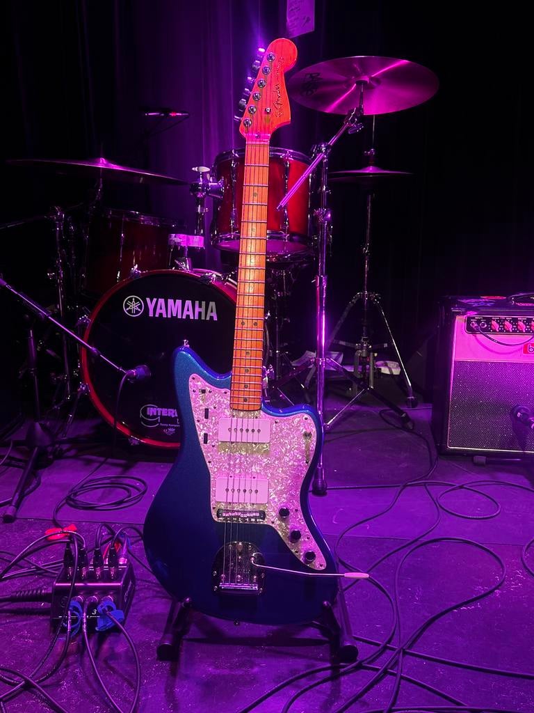 Fender Jazzmaster Ultra Cobra Blue - Pure Vintage '65, Ophalen, Gebruikt, Solid body, Fender
