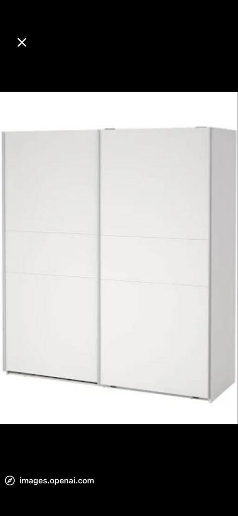 De Como schuifdeurkast - 180cm breed, Huis en Inrichting, Kasten | Kledingkasten, Nieuw, 200 cm of meer, 150 tot 200 cm, Met deur(en)