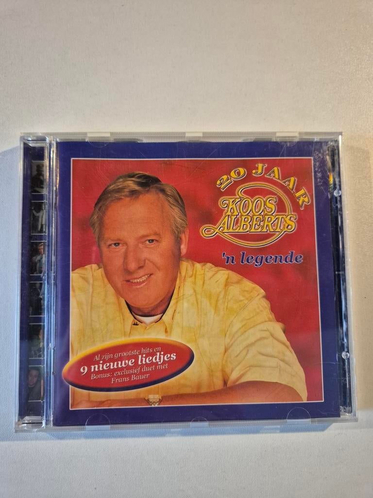 Koos Alberts-20 Jaar....'n legende, Ophalen of Verzenden, Zo goed als nieuw, Levenslied of Smartlap