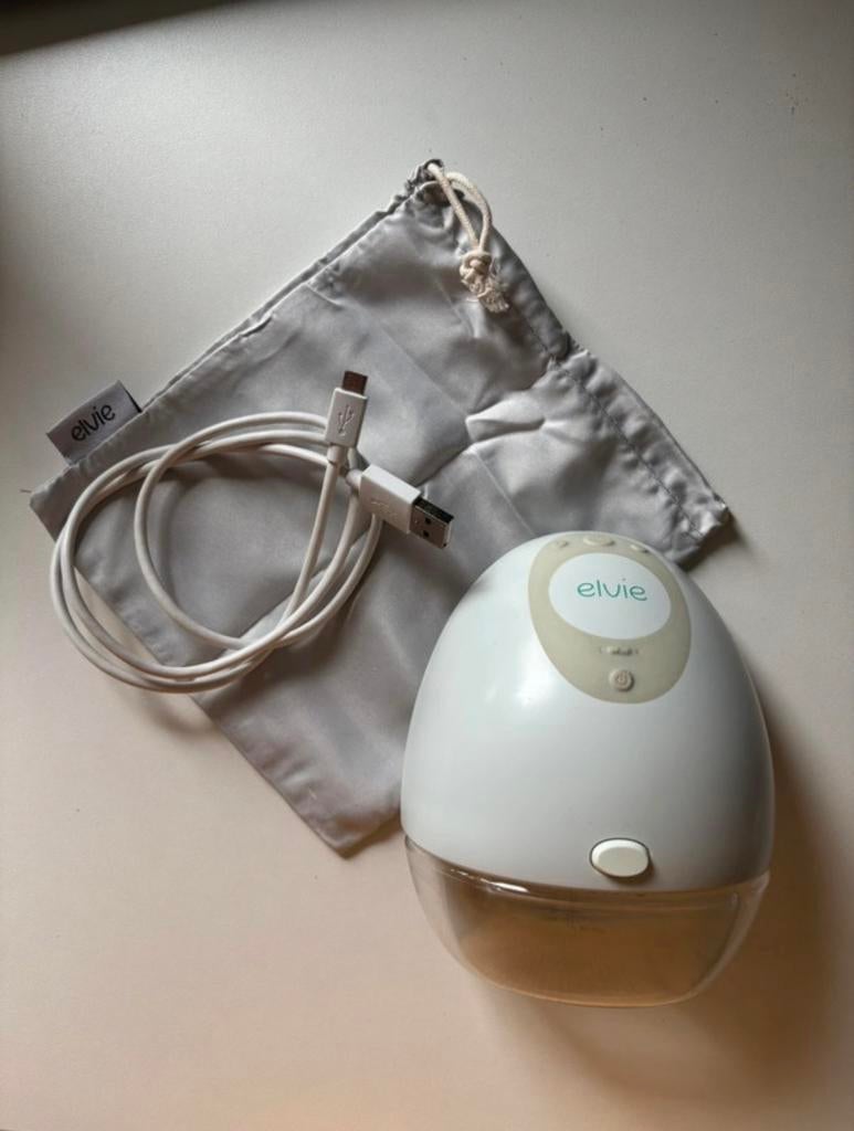 Elvie Borstkolf - Draagbaar en Handsfree, Ophalen of Verzenden, Zo goed als nieuw, Borstkolf