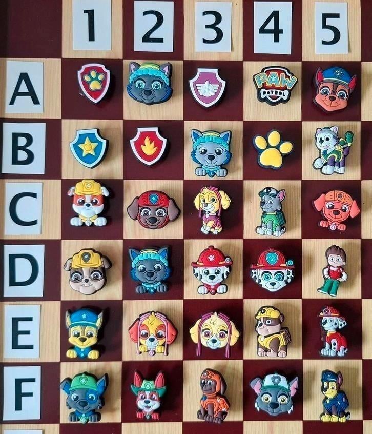 50: Paw Patrol Schoenbedels Pins voor de Crocs, Ophalen of Verzenden, Nieuw, Overige onderwerpen