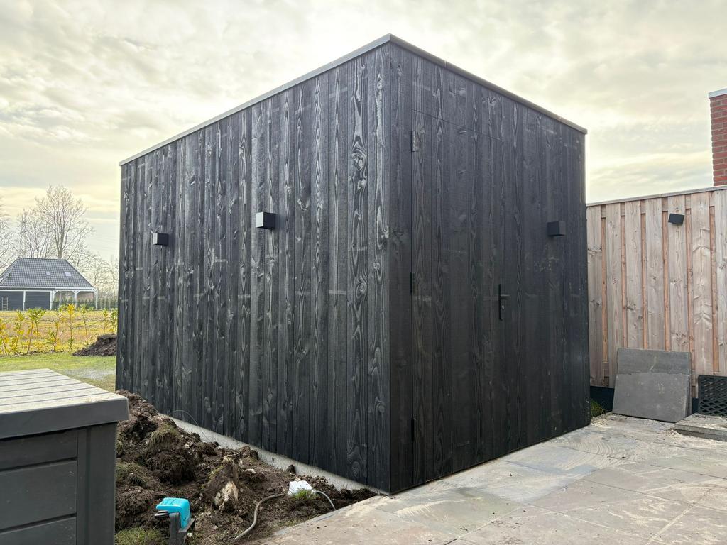 Maatwerk  Bergingen – Strak, Sterk & Uniek, Tuin en Terras, Bergingen en Tuinkasten, Nieuw, Fietsenberging, Hout, Ophalen