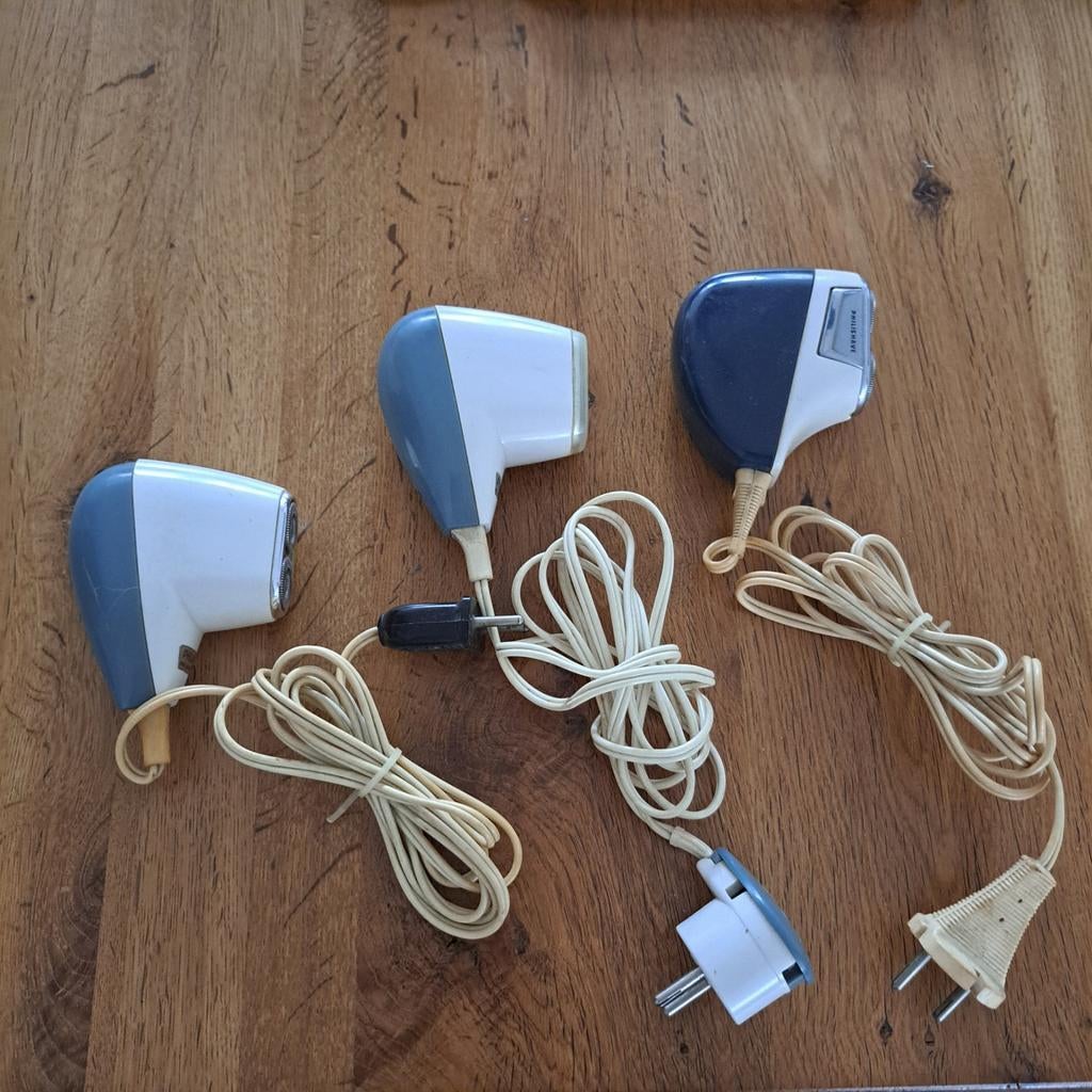 Ouderwetse scheerapparaten( 3 x), Ophalen