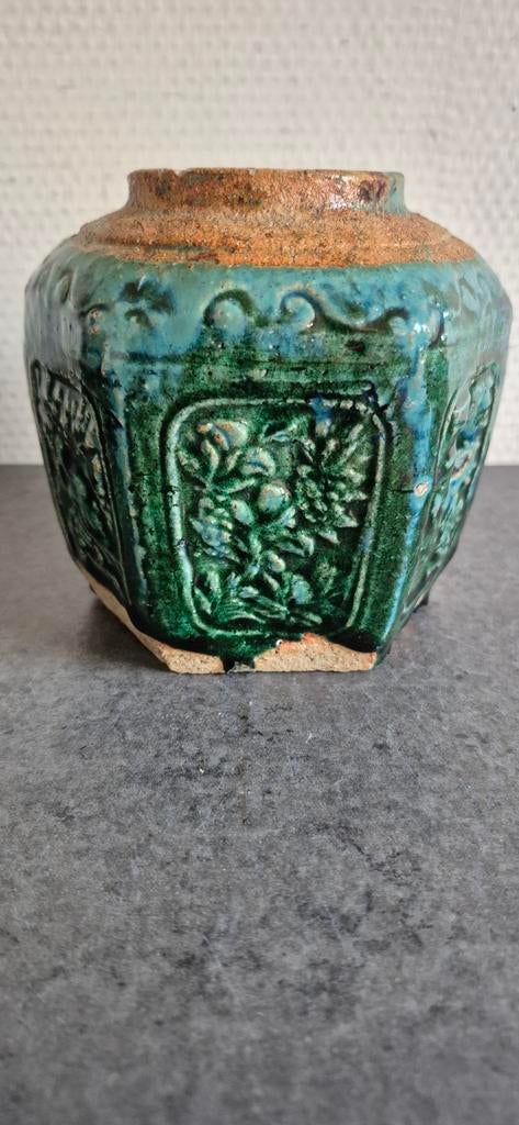 Oude antieke gemberpot, Ophalen of Verzenden