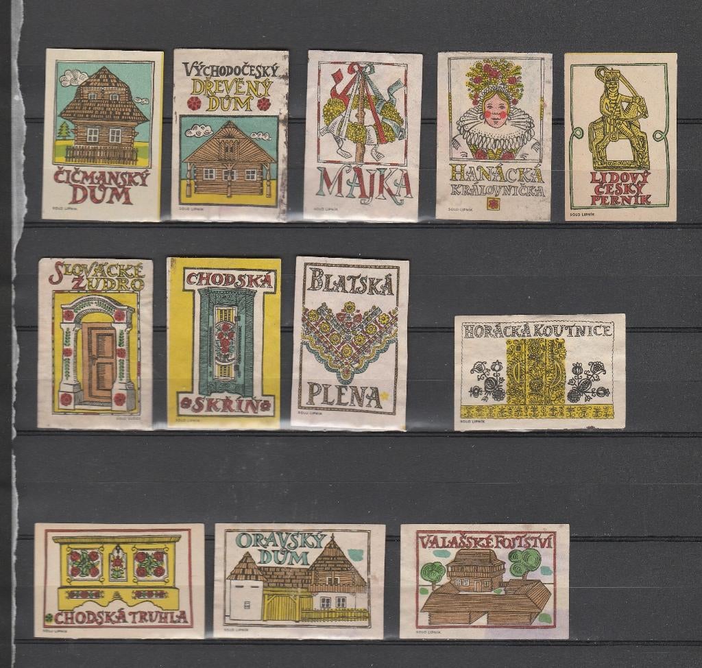 Lucifermerken, Oostblok  (1724), Ophalen of Verzenden, Gebruikt, Luciferdoosjes of -merken